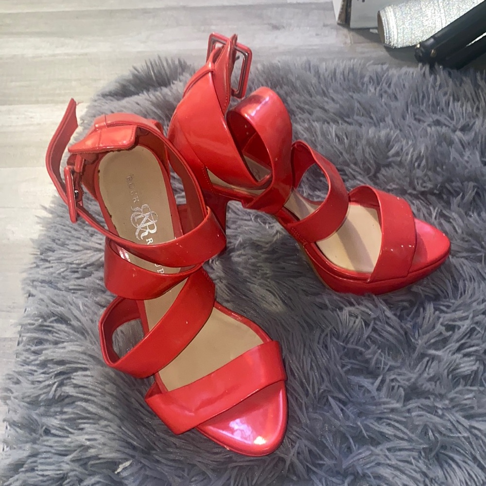 Strappy heels